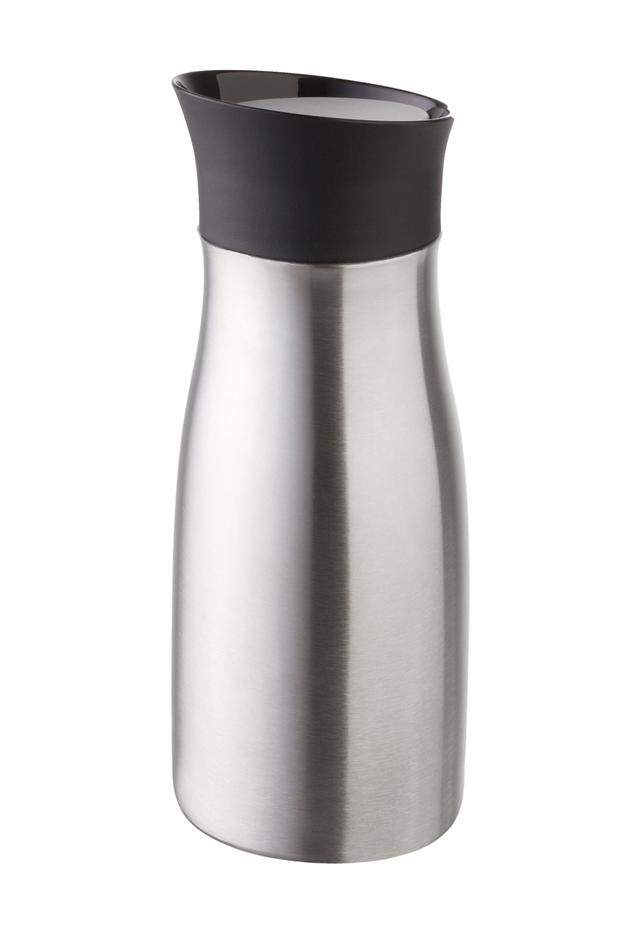 helios click ´n´ drink thermobeker roestvrijstaal - 0.4ltr - steel gray