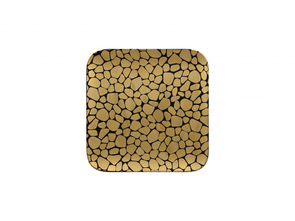 rak pebbles bord vierkant - 220x220x17mm