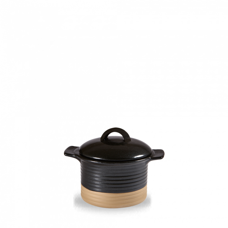 churchill art de cuisine igneous cocotte met deksel - Ø140mm - 0.35ltr - igneous black
