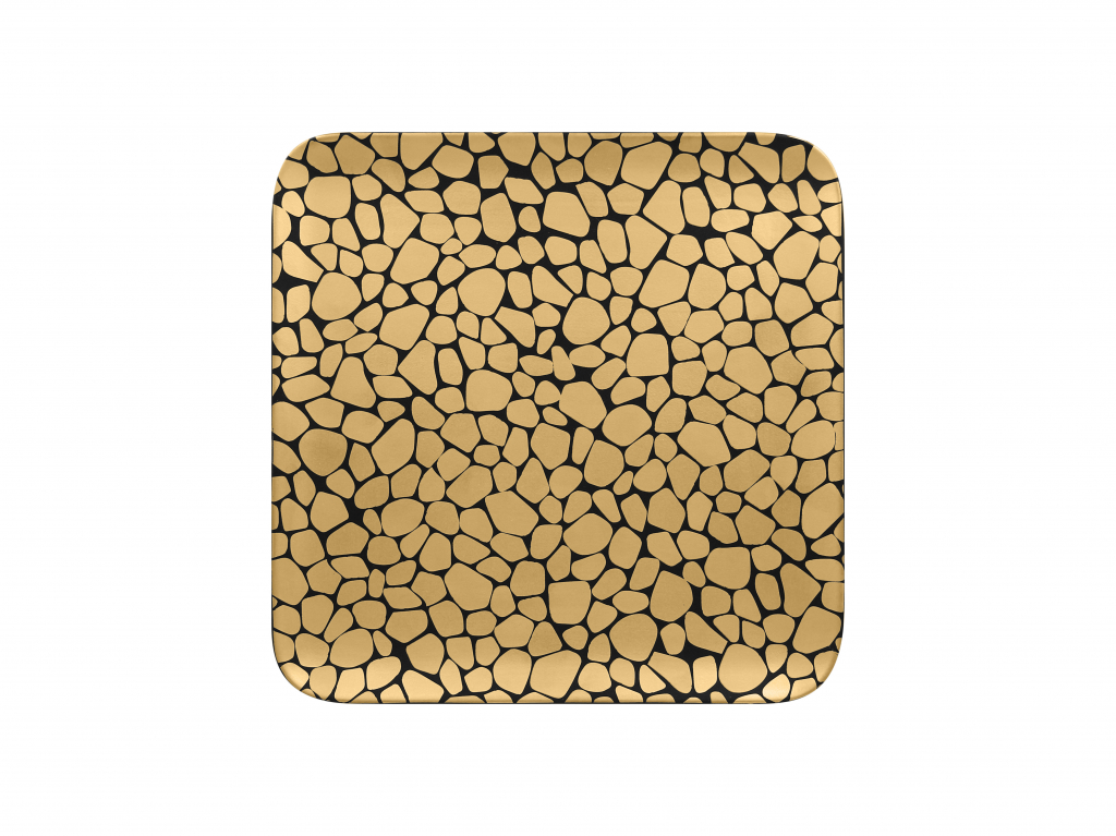 rak pebbles bord vierkant - 270x270x17mm