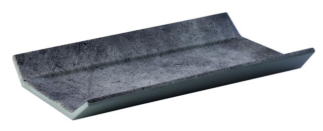 aps plateau 1/3gn element - 325x176x35mm - betonlook