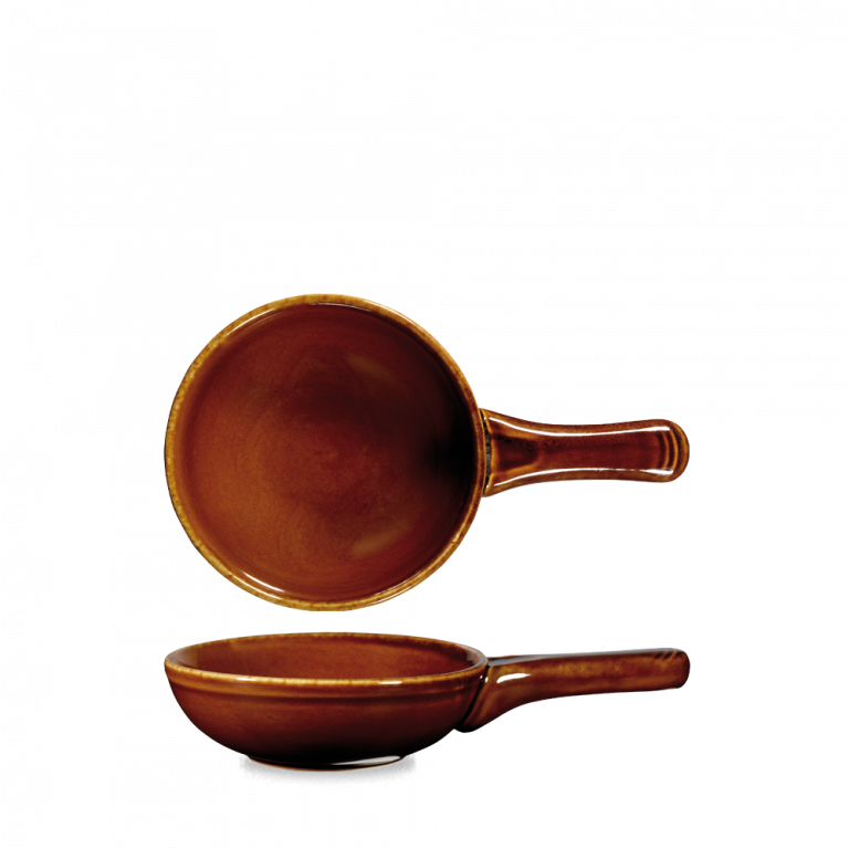 churchill art de cuisine rustic simmer skillet - Ø230mm - 0.37ltr - brown