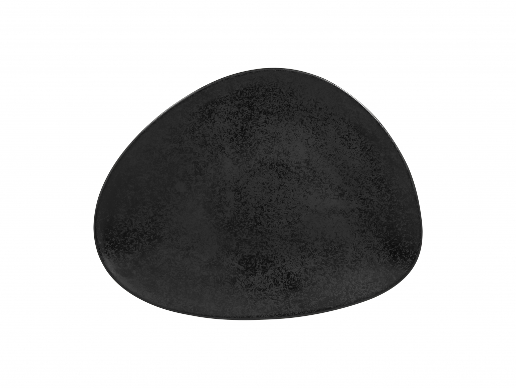 rak suggestions shaped bord plat - 330x250x15mm - karbon black
