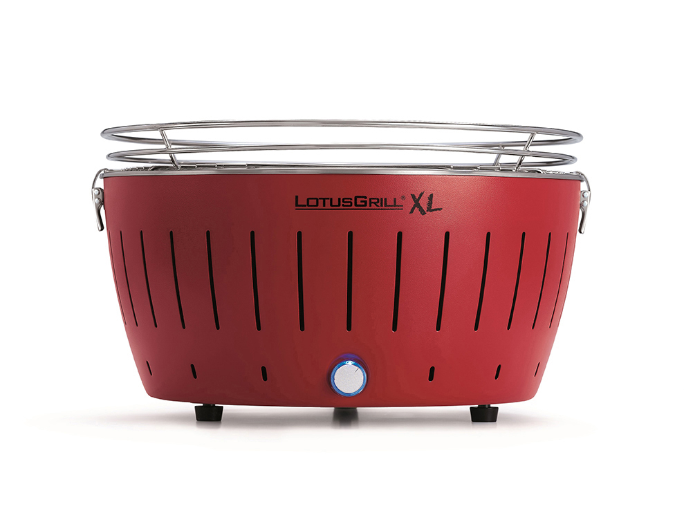 lotusgrill xl tafelbarbecue - Ø435mm - rood