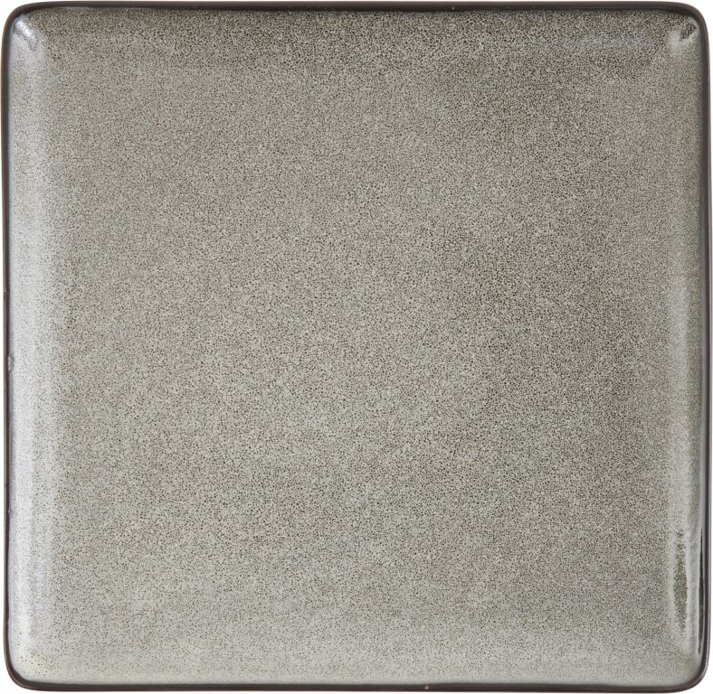 fortessa stone grey bord plat coupe vierkant - 230x230x15mm