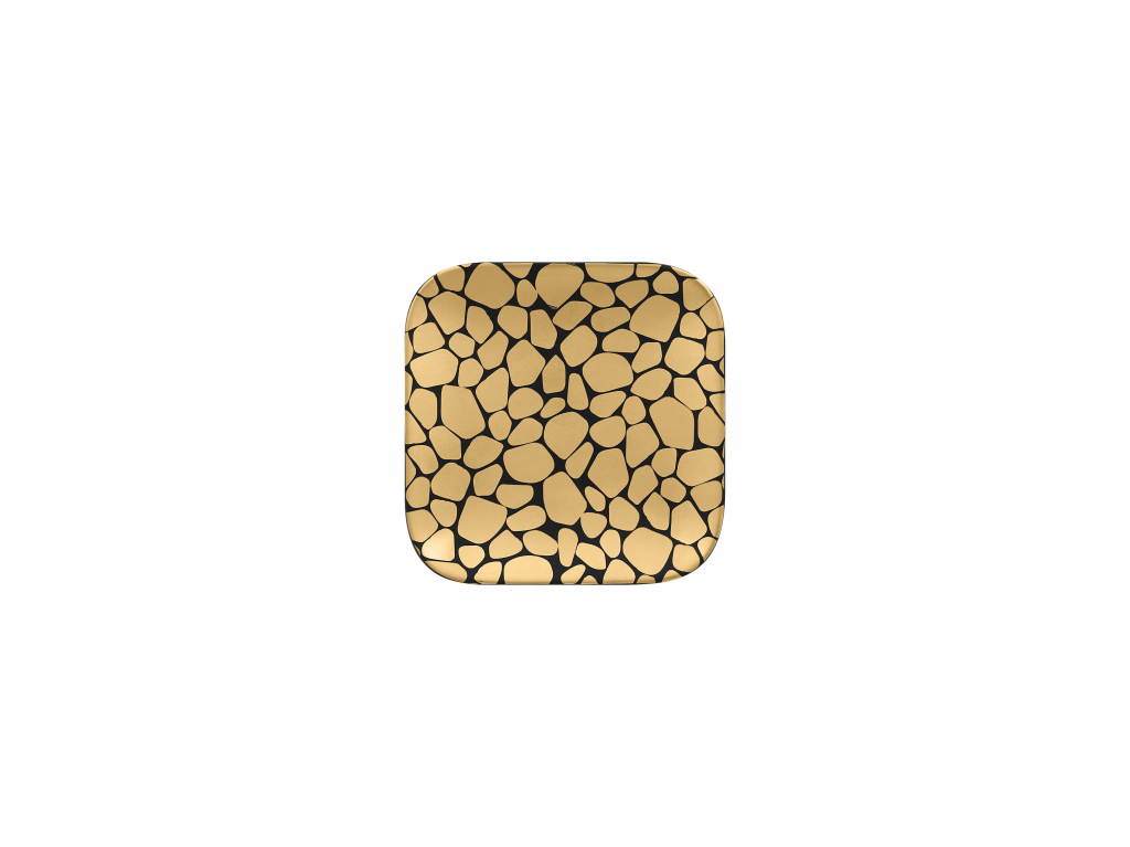 rak pebbles bord vierkant - 150x150x17mm