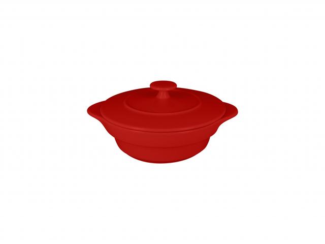 rak chef's fusion cocotte rond met deksel - Ø100mm - bright red