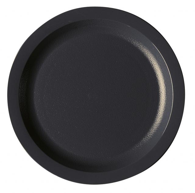 cambro bord plat met smalle rand - Ø184mm - black