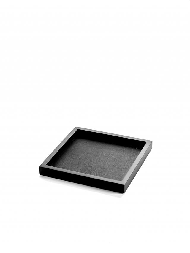 serax plateau sq vinyl - 270x270x30mm - zwart