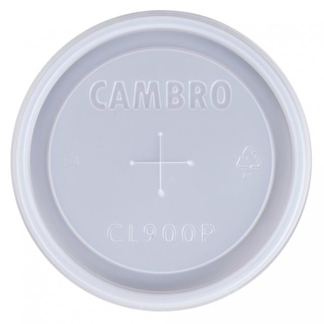 cambro disposable deksel voor 900p/900p2 - translucent -doos 1000 st.