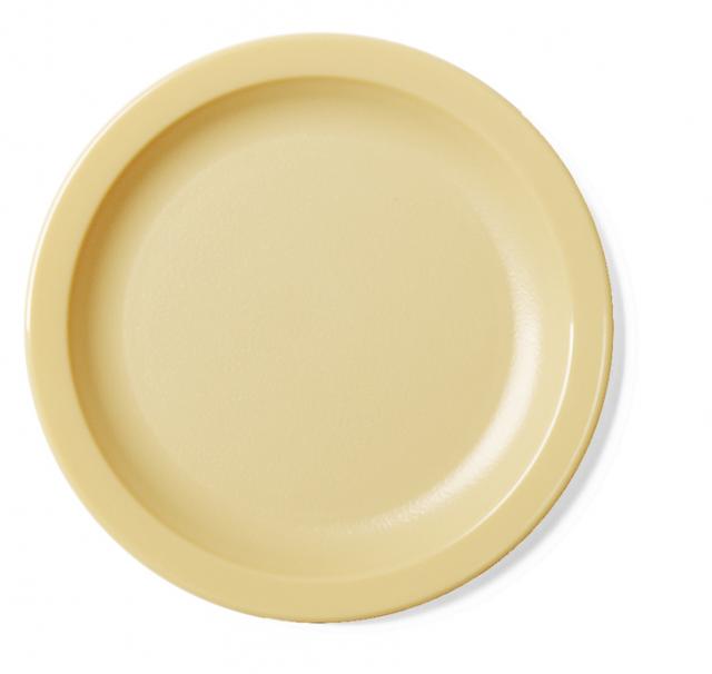cambro bord plat met smalle rand - Ø165mm - beige