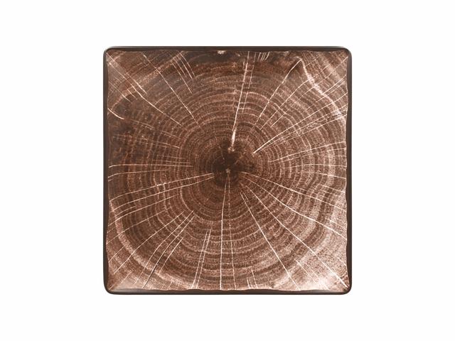 rak woodart bord vierkant - 300x300mm - oak brown