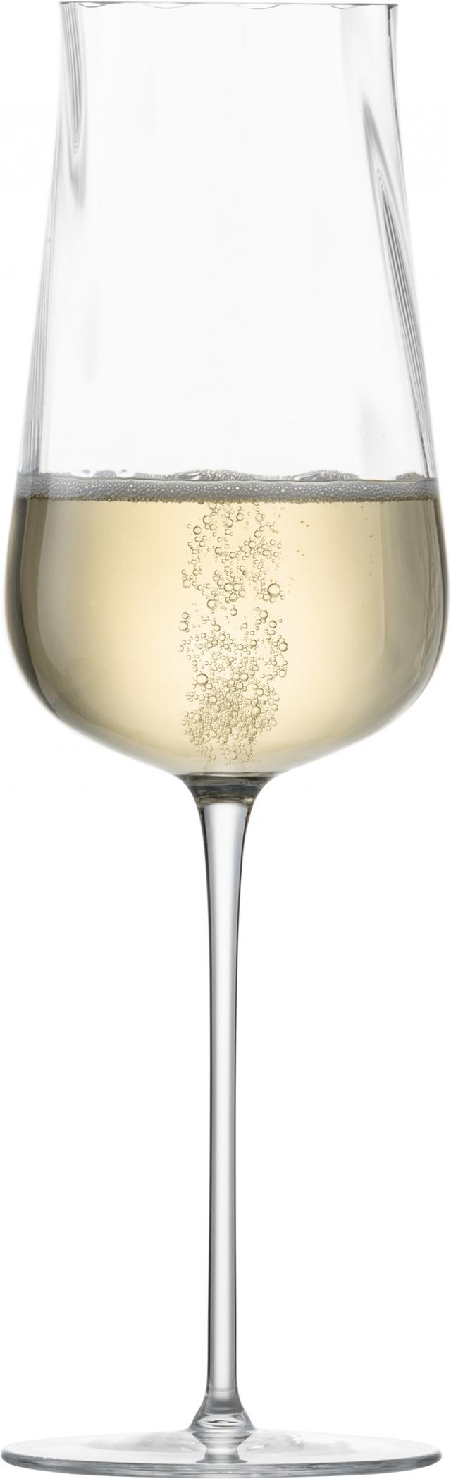 zwiesel glas marlène champagneflûte met mp 77 - 0.365ltr - geschenkverpakking 2 glazen