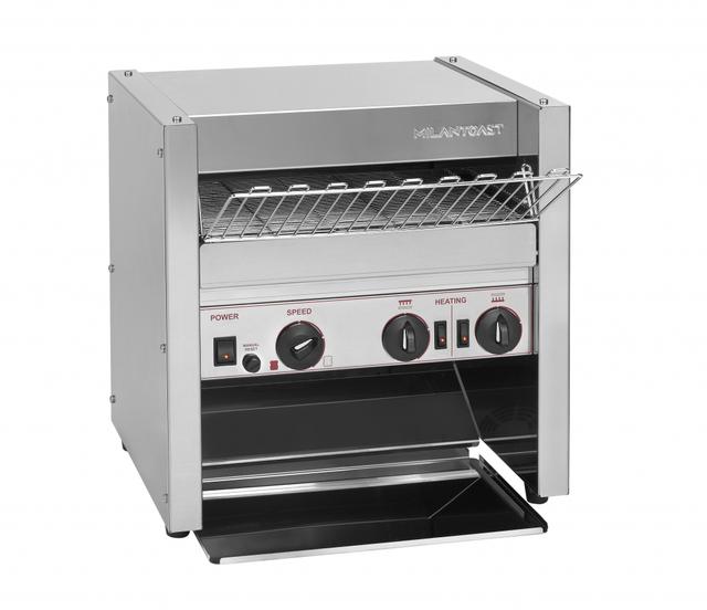 milan toast conveyor toaster 950 stuks - 470x570x470mm