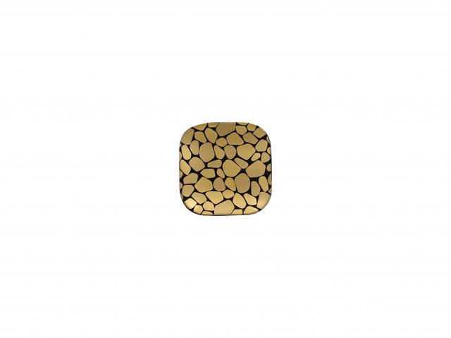 rak pebbles bord vierkant - 110x110x17mm