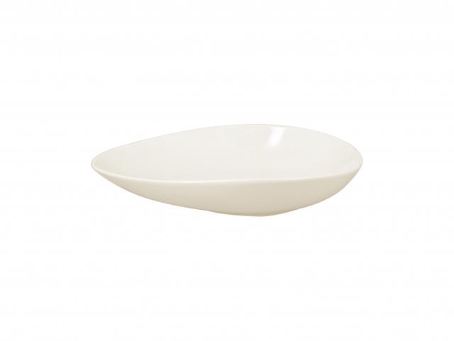 rak suggestions shaped saladeschaal - 280x230x45mm - plain white