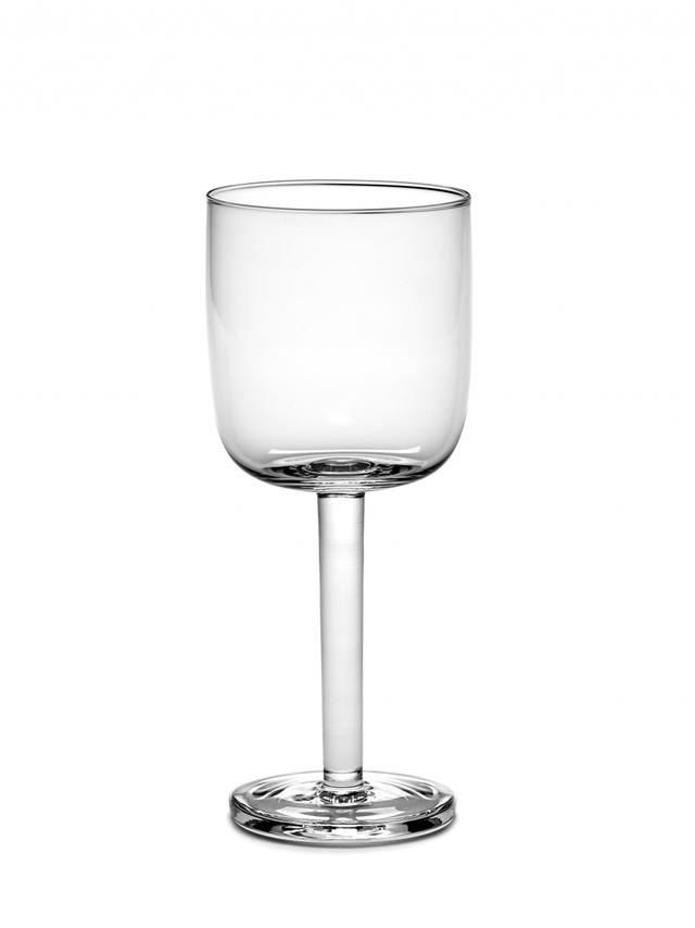 serax base witte wijnglas recht - Ø72mm - h 170mm - 0.27ltr