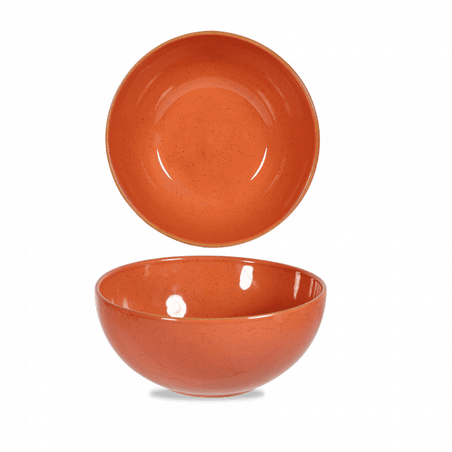churchill stonecast noodles bowl - Ø183mm - 1.08ltr - spiced orange