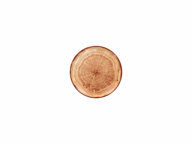 rak woodart bord plat coupe - Ø150mm - timber brown