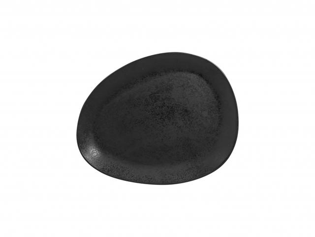 rak suggestions shaped bord plat - 270x215x15mm - karbon black