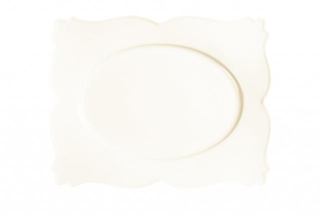 rak white gold serveerplateau rechthoekig king - 420x325mm
