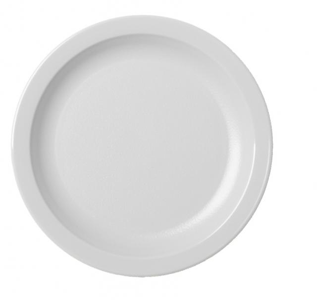 cambro bord plat met smalle rand - Ø140mm - white