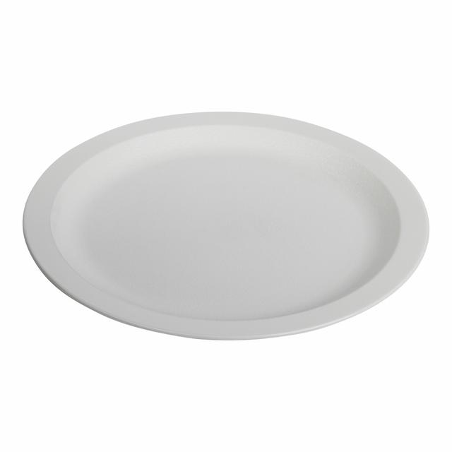 cambro bord plat met smalle rand - Ø210mm - white