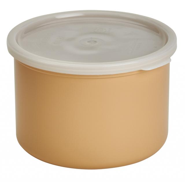 cambro dressingpot met deksel - 1.4 ltr - beige