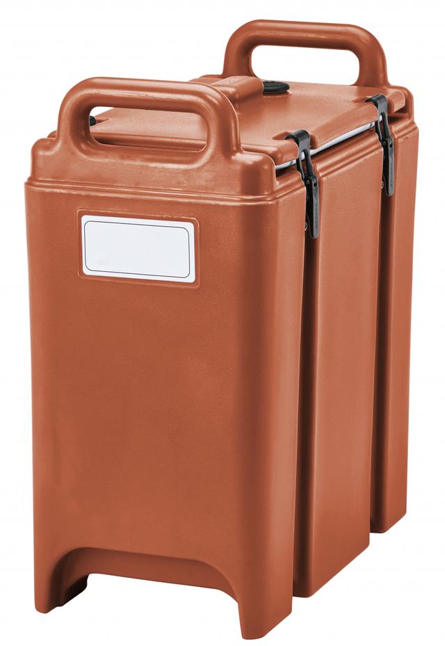 cambro soepcontainer dubbelwandig - 12.7ltr - brick red