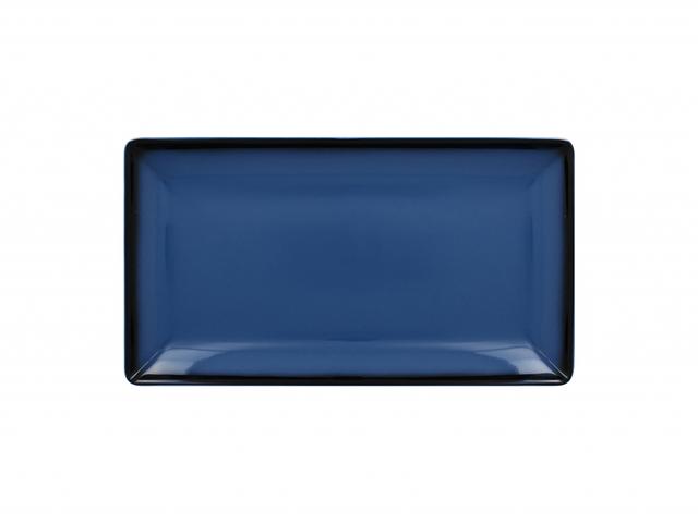 rak lea serveerschaal rechthoekig - 335x181x27mm - blue