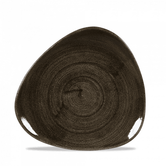 churchill stonecast patina bord driehoek - b 192mm - iron black