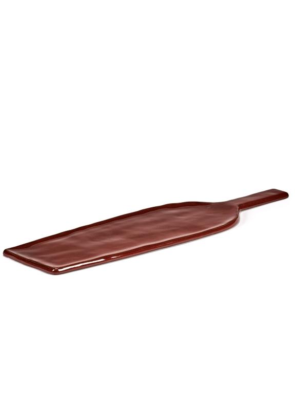 serax la mère tableware serveerplank rechthoekig - 460x130x15mm - venetian red