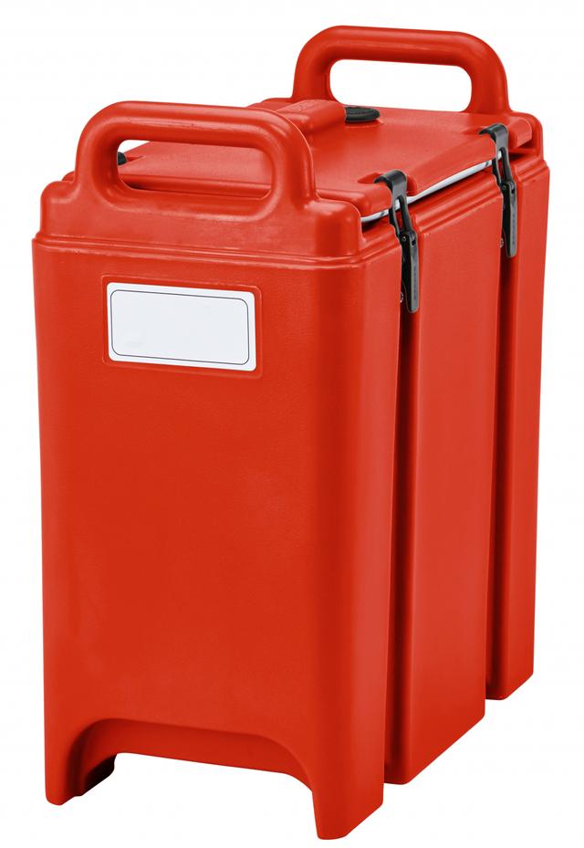 cambro soepcontainer dubbelwandig - 12.7ltr - hot red