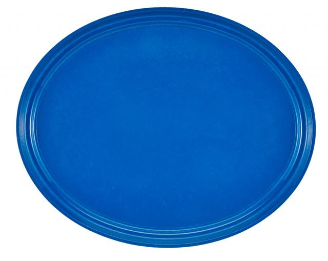 cambro camtray ovaal - 685x560mm - amazon blue