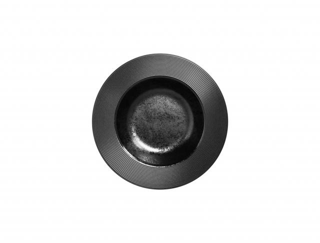 rak edge bord diep - Ø230mm - black