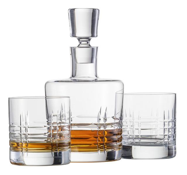 zwiesel glas destille no. 1 (basic bar classic) whisky set 1 karaf 0.75l + 2 glazen