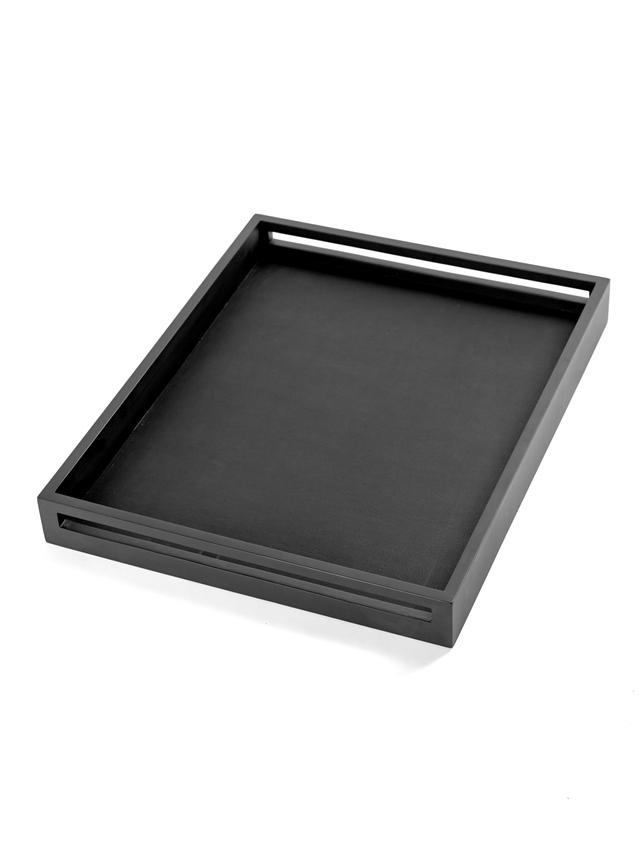 serax serveerplateau rechthoekig chris mestdagh large - 570x700x80mm - zwart