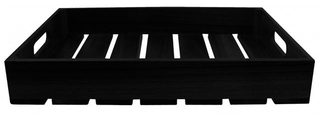 tablecraft dienblad gastronorm 1/1 zwart - 525x325x110mm