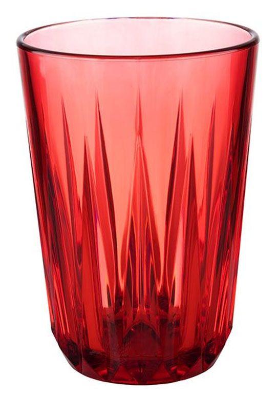 aps drinkbeker crystal - 0.15ltr - rood