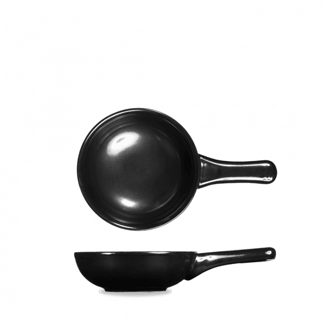 churchill art de cuisine rustic simmer skillet - Ø230mm - 0.37ltr - black