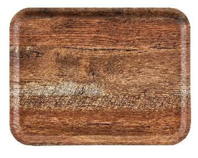 cambro dienblad madeira anti slip - 200x280mm - brown oak