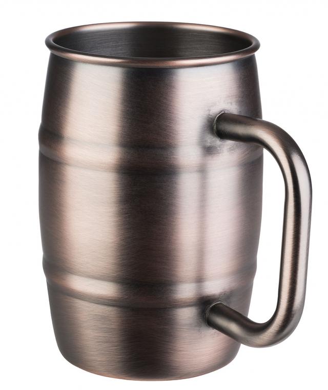 aps drinkbeker beer mug - 0.5ltr - koper