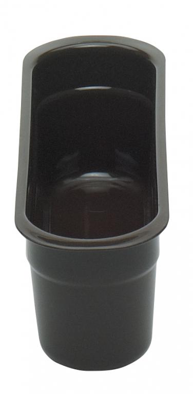 cambro inzetbak voor bestek poly - 113x360x103mm - light gray