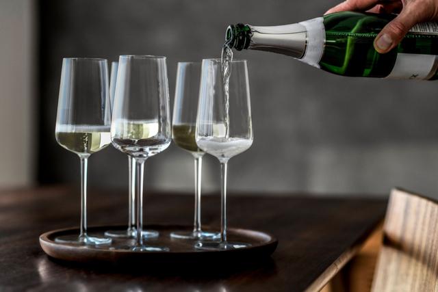 zwiesel glas vervino champagneglas met mp 77 - 0.348 ltr - geschenkverpakking 2 glazen