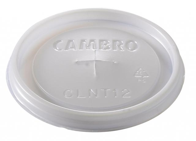 cambro disposable deksel voor nt12 - translucent -doos 1000 st.